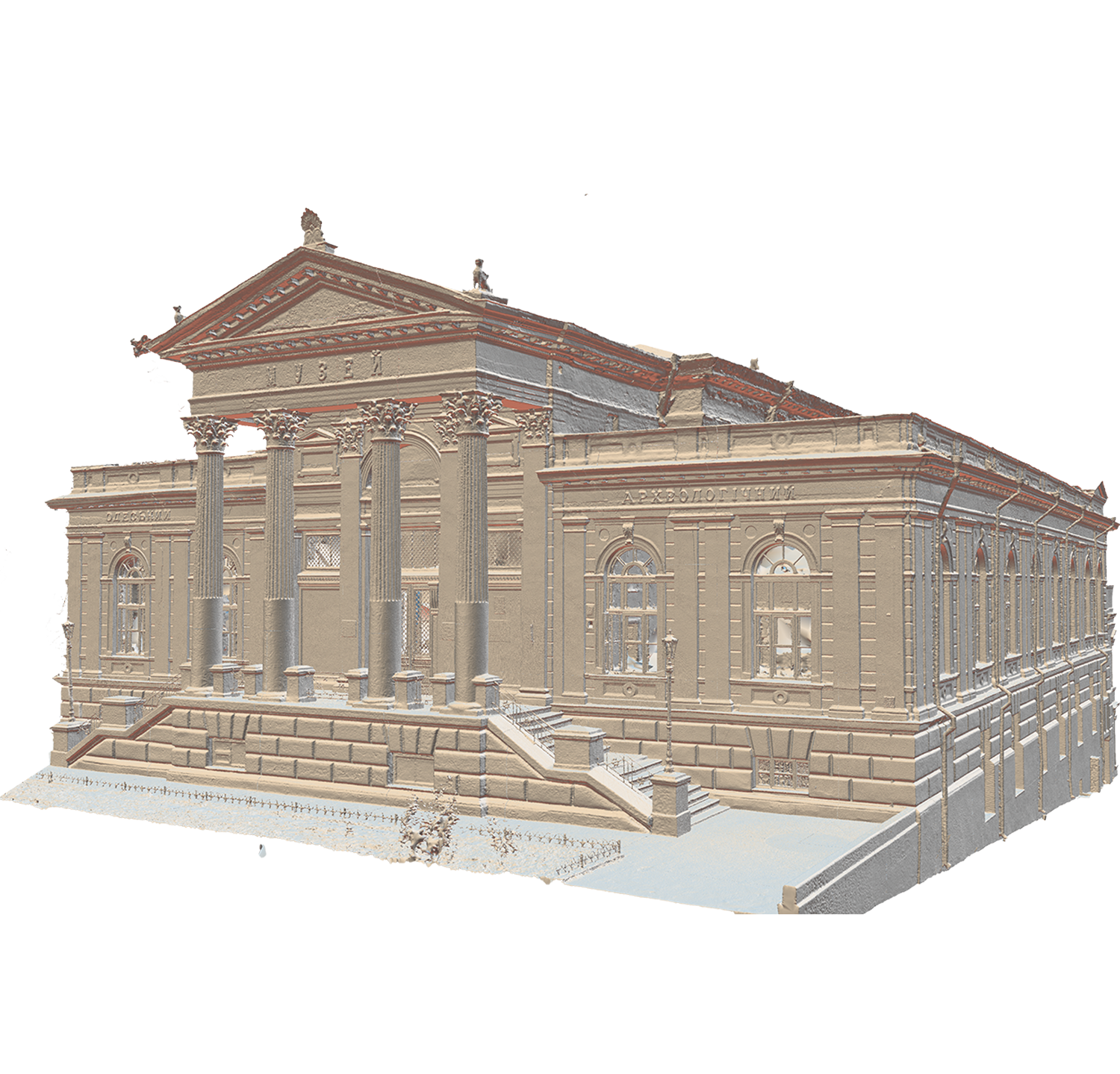 3D-scanning of buildings