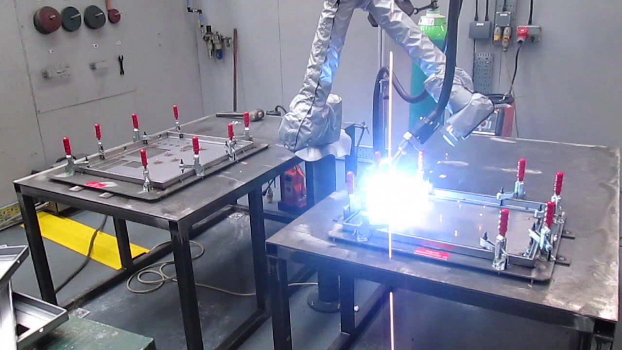 Robotic welding zone