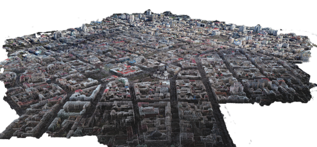 Creating digital twin of cities